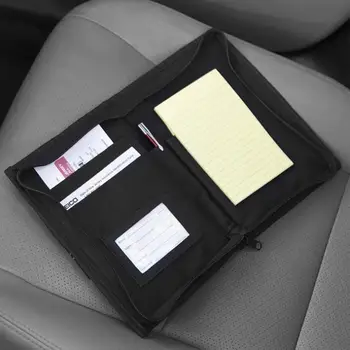 Универсальный автомобильный ящик для перчаток Органайзер Держатель для руководств Папка для хранения документов Портативные Автомобильные Аксессуары